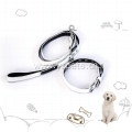 Wholesale PU Custom Logo Pet Dog Collars